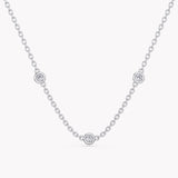 Diamond Dot Halskette