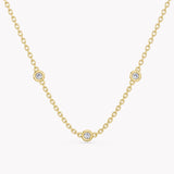 Diamond Dot Halskette