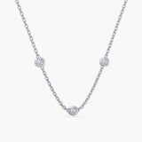 Diamond Dot Halskette