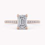 Bell Emerald-Cut Verlobungsring