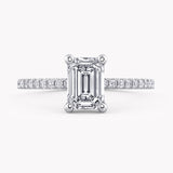 Bell Emerald-Cut Verlobungsring
