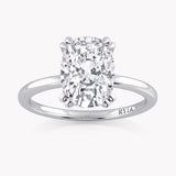Jasmine Verlobungsring Double Prongs