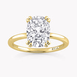 Jasmine Verlobungsring Double Prongs