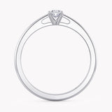 Laurel Petite Oval Verlobungsring