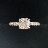 Bespoke Engagement Ring Cushion Cut