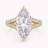 Bespoke Engagement Ring 4 ct. Marquise-Cut