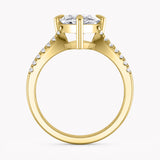 Bespoke Engagement Ring 4 ct. Marquise-Cut