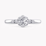 Cherry Blossom Engagement Ring