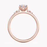 Cherry Blossom Engagement Ring