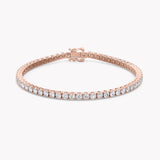 Silene Tennis Armband mit Labordiamanten in Rosegold von RYIA Fine Jewelry