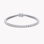 Silene Tennis Armband mit Labordiamanten in Weißgold von RYIA Fine Jewelry