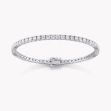 Silene Tennis Armband mit Labordiamanten in Weißgold von RYIA Fine Jewelry