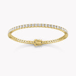 Silene Tennis Armband mit Labordiamanten in Gelbgold von RYIA Fine Jewelry