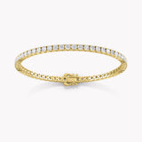 Silene Tennis Armband mit Labordiamanten in Gelbgold von RYIA Fine Jewelry