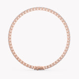 Silene Tennis Armband mit Labordiamanten in Rosegold von RYIA Fine Jewelry