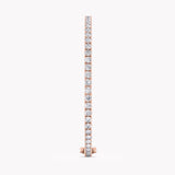 Silene Tennis Armband mit Labordiamanten in Rosegold von RYIA Fine Jewelry