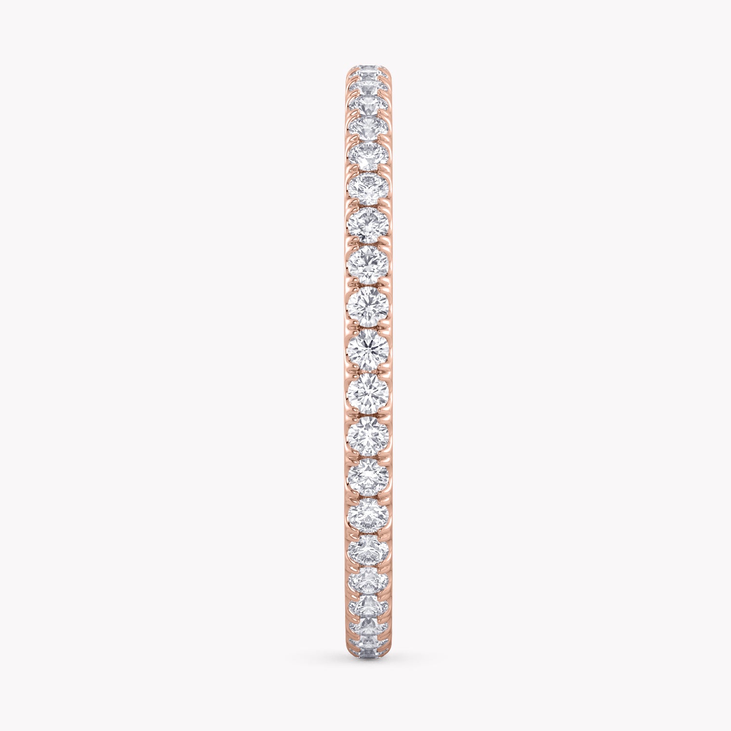 Ein Memoire Ring Rosegold mit Diamanten aus dem Labor von RYIA Fine Jewelry