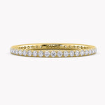 Ein Memoire Ring Gelbgold mit Diamanten aus dem Labor von RYIA Fine Jewelry