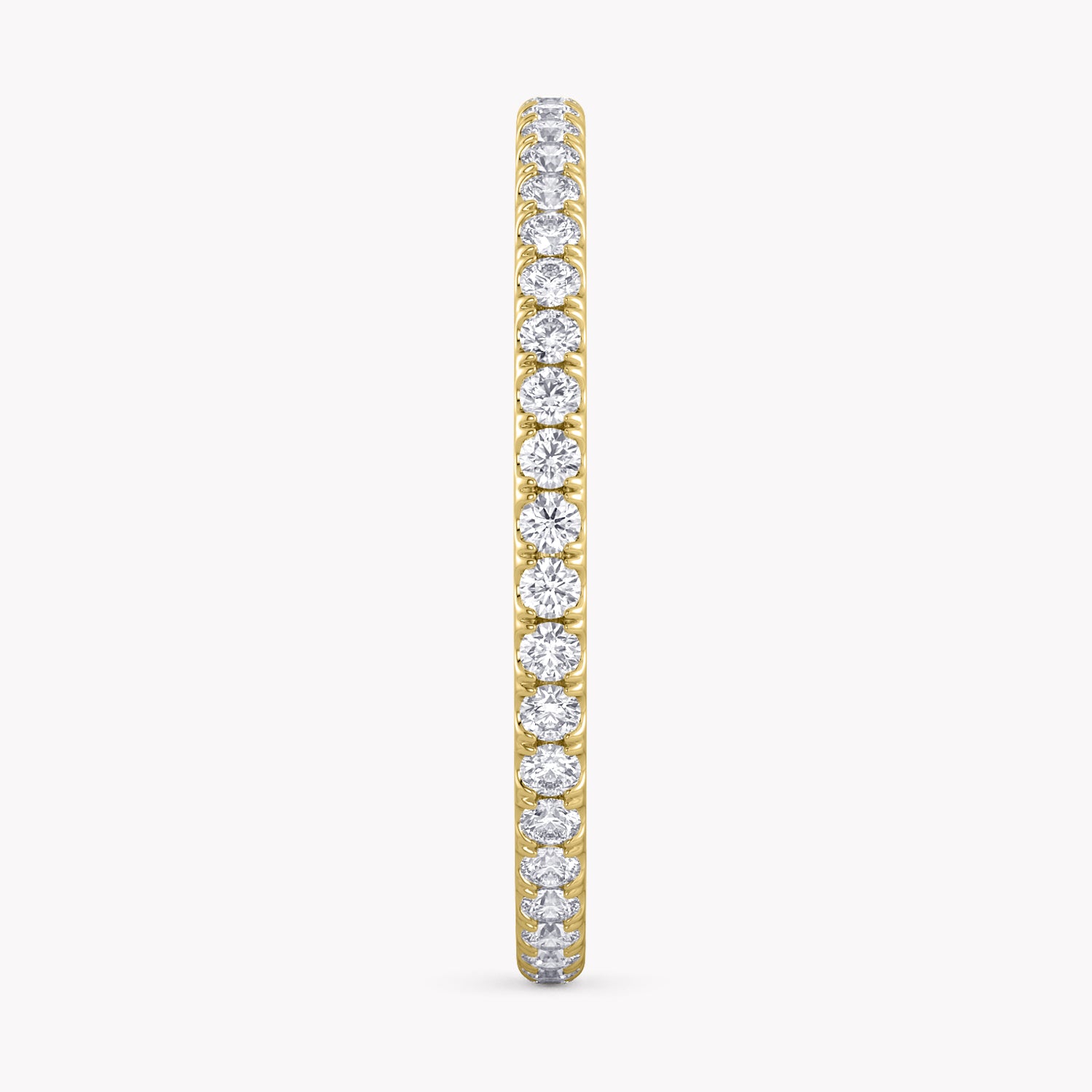 Ein Memoire Ring Gelbgold mit Diamanten aus dem Labor von RYIA Fine Jewelry
