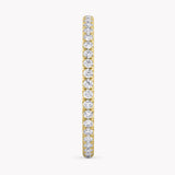 Ein Memoire Ring Gelbgold mit Diamanten aus dem Labor von RYIA Fine Jewelry