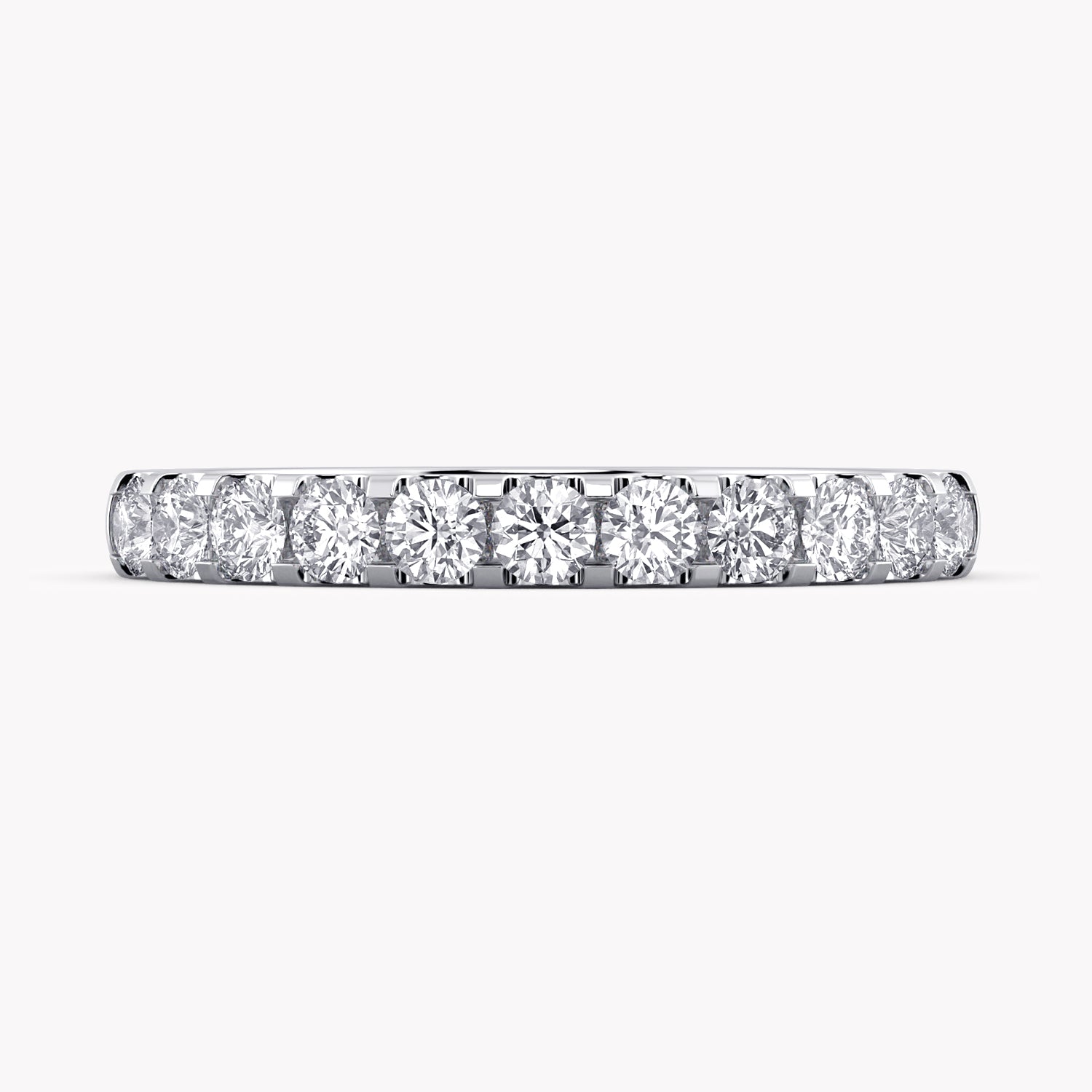 Rose Memoire Ring Weißgold mit Labordiamanten von RYIA Fine Jewelry