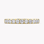 Rose Memoire Ring Gelbgold mit Labordiamanten von RYIA Fine Jewelry