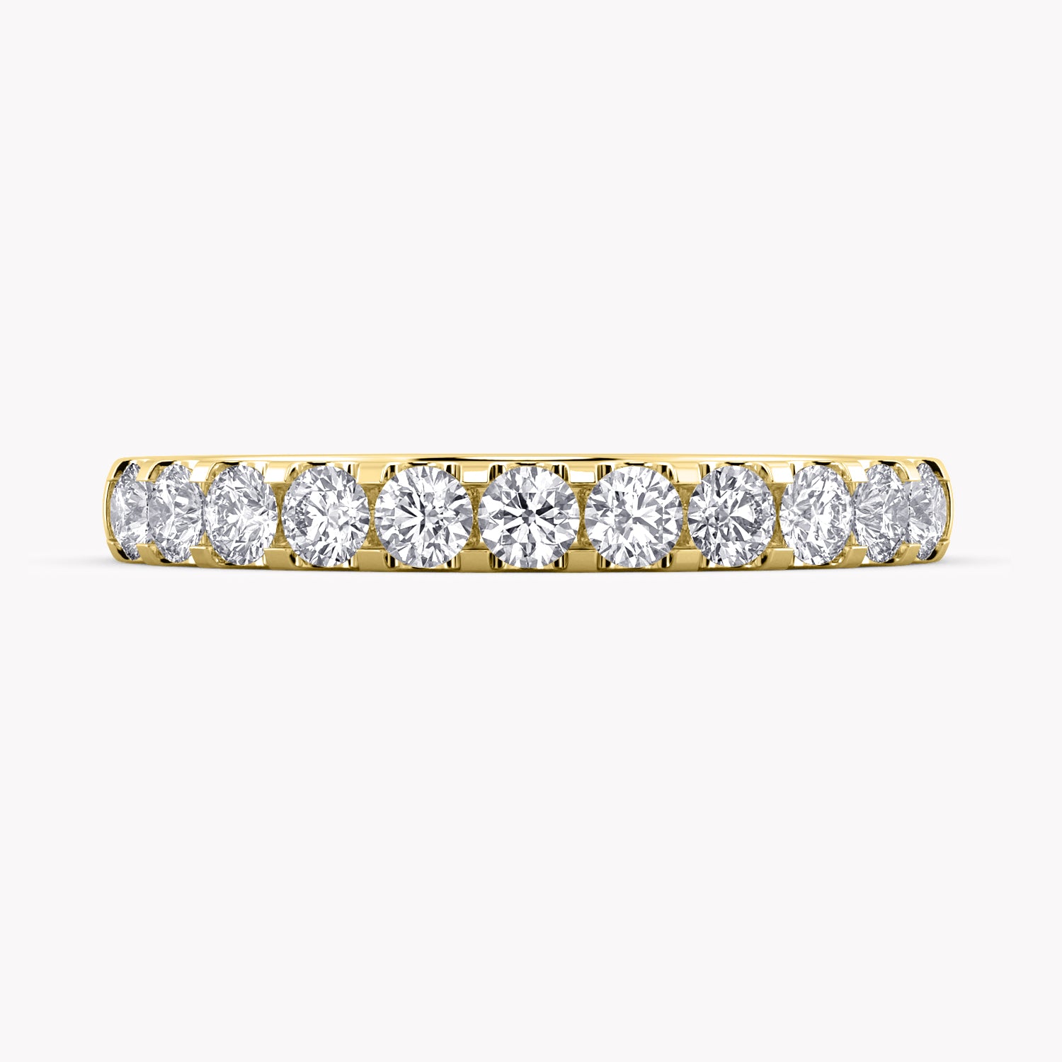 Rose Memoire Ring Gelbgold mit Labordiamanten von RYIA Fine Jewelry