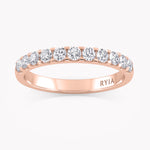 Rose Memoire Ring Rosegold mit Labordiamanten von RYIA Fine Jewelry
