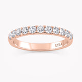 Rose Memoire Ring Rosegold mit Labordiamanten von RYIA Fine Jewelry