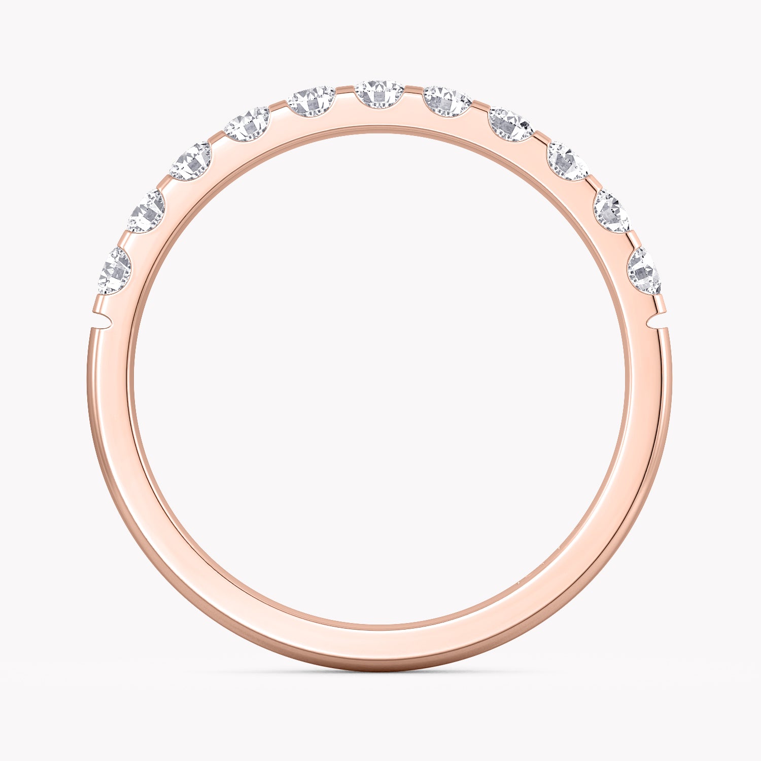 Rose Memoire Ring Rosegold mit Labordiamanten von RYIA Fine Jewelry