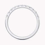 Rose Memoire Ring Weißgold mit Labordiamanten von RYIA Fine Jewelry