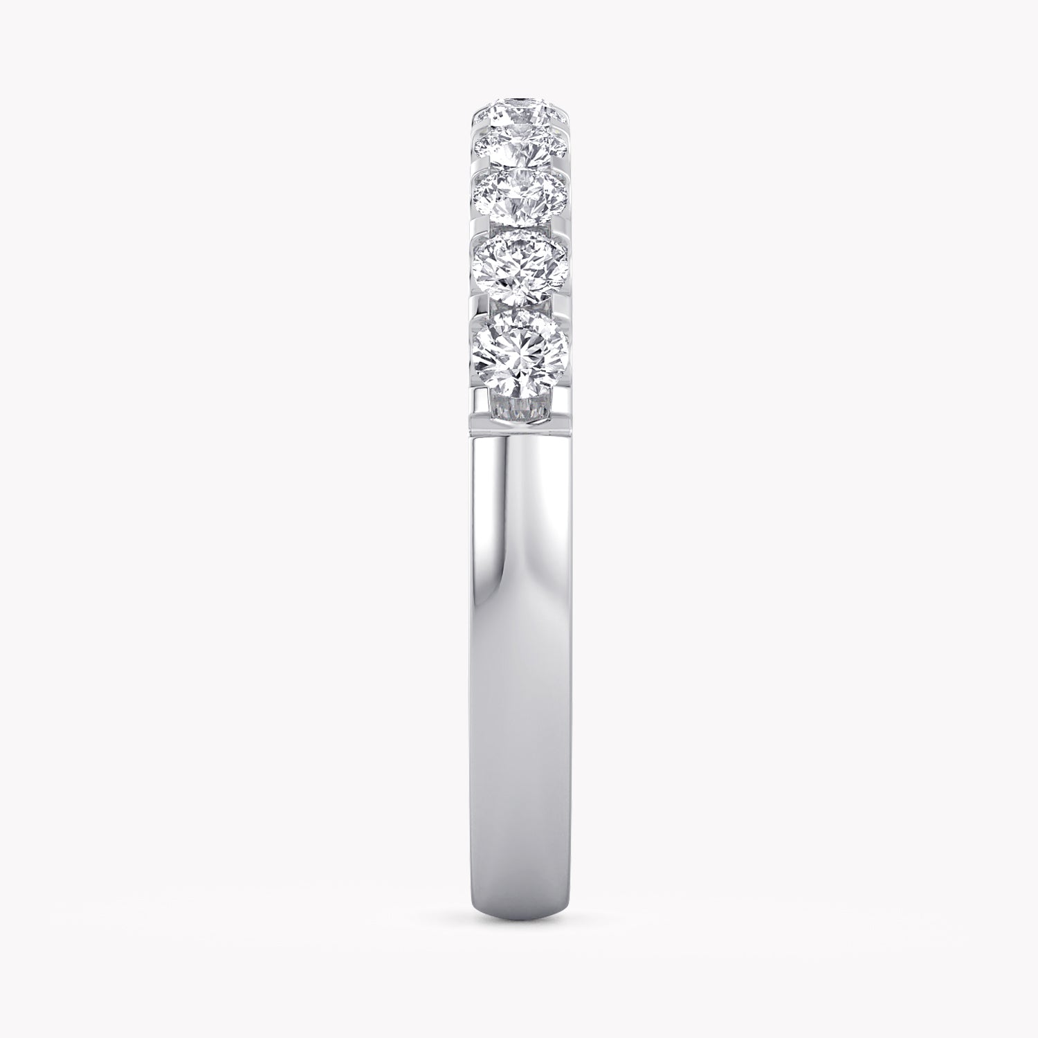 Rose Memoire Ring Weißgold mit Labordiamanten von RYIA Fine Jewelry