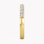 Rose Memoire Ring Gelbgold mit Labordiamanten von RYIA Fine Jewelry