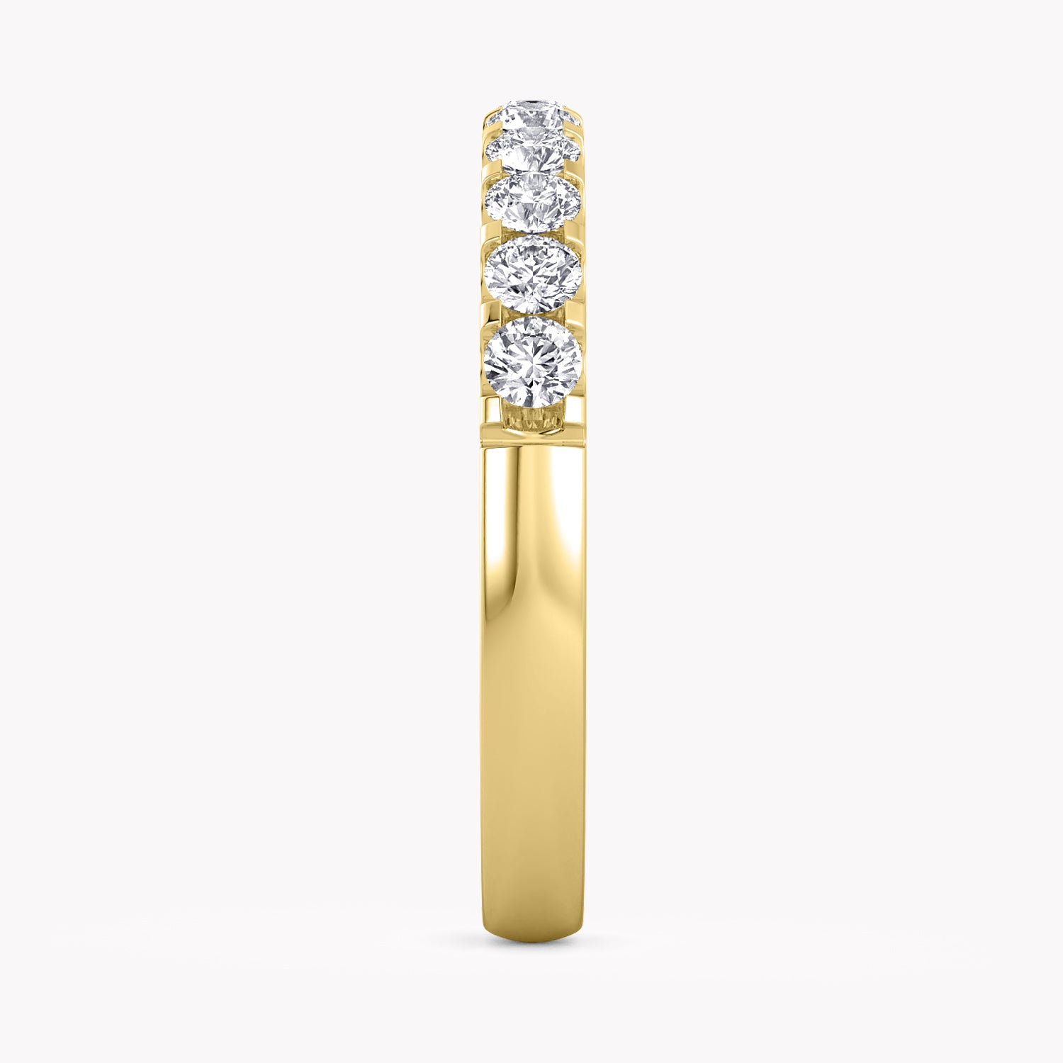 Rose Memoire Ring Gelbgold mit Labordiamanten von RYIA Fine Jewelry