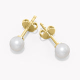 Classic Pearl Stud Earrings