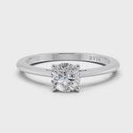 Laurel white gold engagement ring