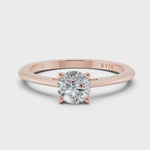 Laurel Rose Gold Engagement Ring Munich