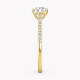 Water Lily Floral Engagement Ring